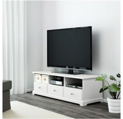 Лиаторп тумба под тв, белый, 145x49x45 см.