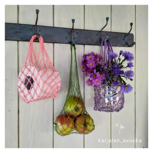 Авоськи в интерьере. 04