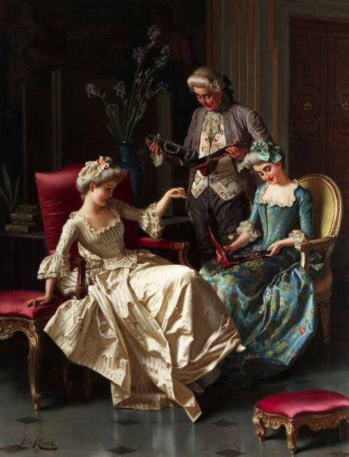 Итальянские художники XIX века: Артуро Риччи. 07