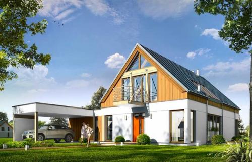 Великолепный дом в современном стиле. 
