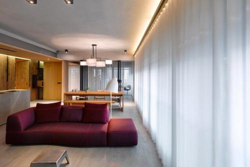 Лофт с видом на город тайбэй. 04