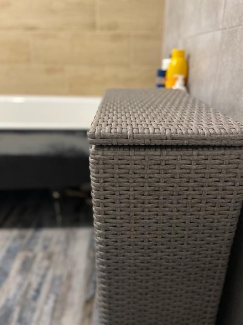 В современном дизайне большой популярностью пользуются корзины для белья/короб под различные игрушки, бытовые вещи. 02