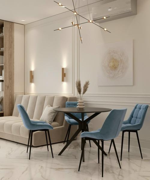 Проект однокомнатной квартиры 38, 5 м 2 в Москве. 04