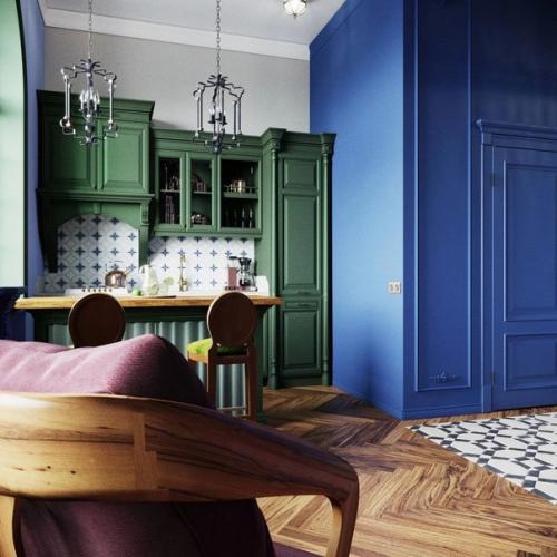 32 м 2 квартира - студия. 05