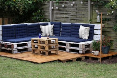 Бюджетные идеи: мебель из паллет. 01