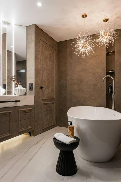 Реализованный интерьер квартиры, площадью 62 кв. 04