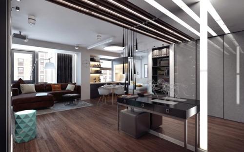 Дизайн квартиры 50 кв. 07