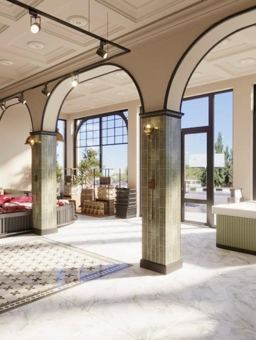 Моя студия дизайна интерьера Vitta Group создаёт особенное пространство в Армении - мясной магазин, но не просто магазин, а мясной бутик. 05