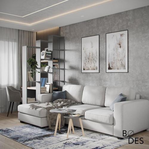 Дизайн - проект двухкомнатной квартиры. 01