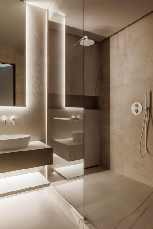 Реализованный интерьер трехуровневой квартиры, площадью 320 кв. 06