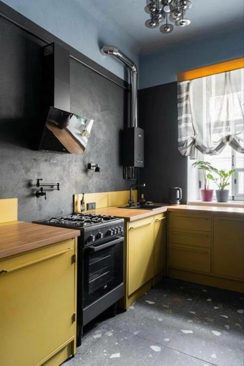 Интерьер квартиры в Санкт-петербурге на стыке стилей. 03