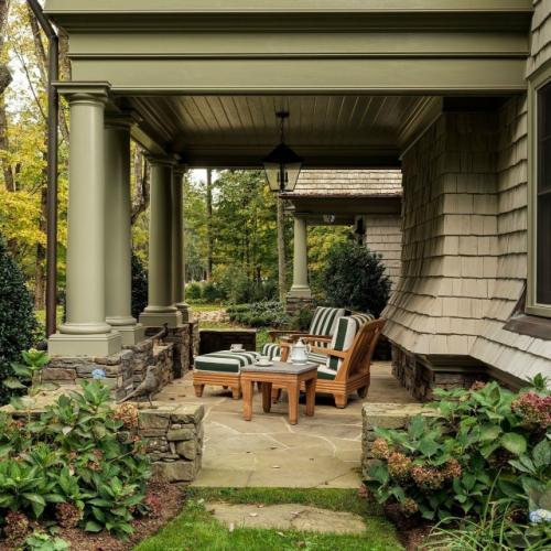 Фермерский дом режиссёра Адама штернберга под Нью-йорком. 01