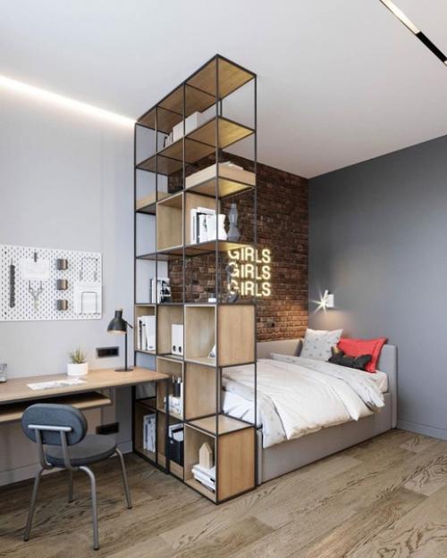 Дизайн детской комнаты для девочки - подростка. 01