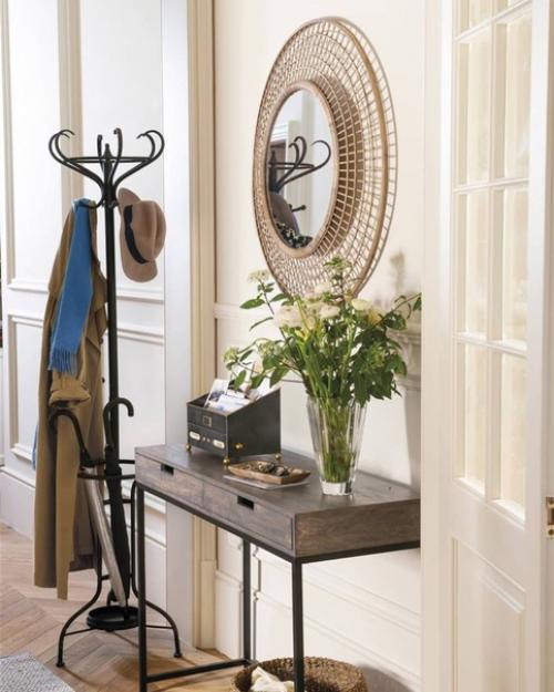 Где разместить круглое зеркало? 07