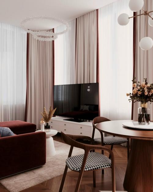 Квартира для семьи с двумя дочерьми. 02 Квартира для семьи с двумя дочерьми. 02