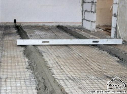 Бетонный пол своими руками. 05 Бетонный пол своими руками. 05