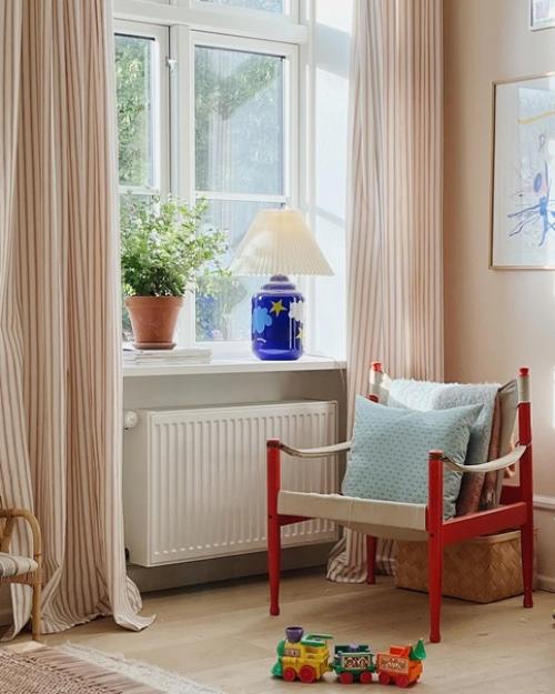 Интересные фактуры и пастельные тона: интерьер арт-директора и консультанта по интерьеру, живущей в Стокгольме. 05