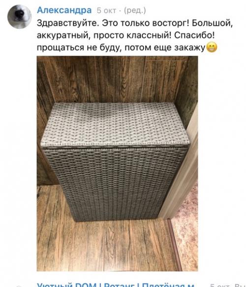 В современном дизайне большой популярностью пользуются корзины для белья/короб под различные игрушки, бытовые вещи. 04