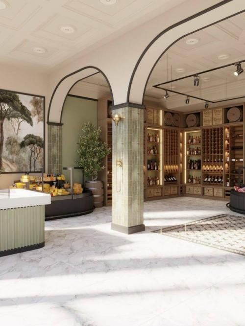 Моя студия дизайна интерьера Vitta Group создаёт особенное пространство в Армении - мясной магазин, но не просто магазин, а мясной бутик. 02