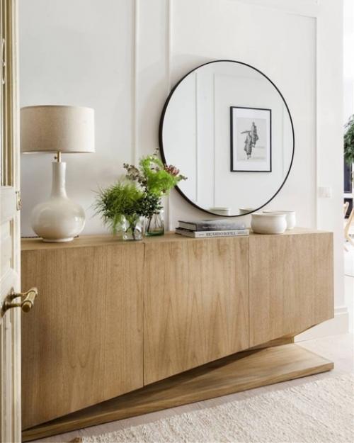 Где разместить круглое зеркало? 02