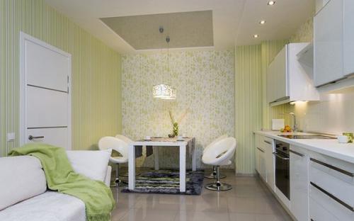 Дизайн интерьер однокомнатной квартиры в СпБ. 01