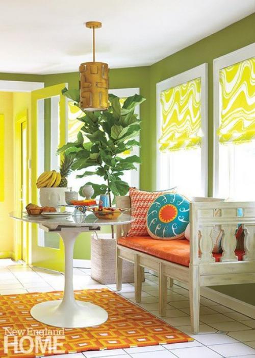 Яркий дом дизайнера в США. 07