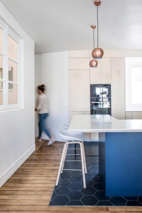 Квартира для семьи с тремя детьми в Париже. 01