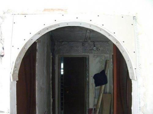 Межкомнатная арка из гипсокартона своими руками. 05