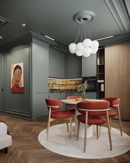 Яркий Потрясающий Проект Квартиры - Студииэвкалиптовый лес 30, 8 кв. 04