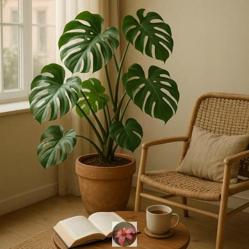 Монстера - зелёный символ уюта и чистого воздуха в доме. 03 Монстера - зелёный символ уюта и чистого воздуха в доме. 03