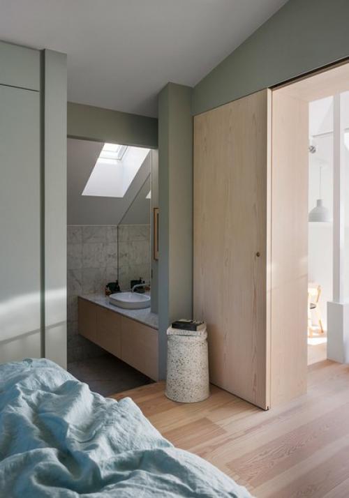 Двухуровневая квартира в старом доме в Стокгольме. 03