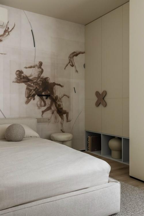 Реализованный интерьер трехуровневой квартиры, площадью 320 кв. 03