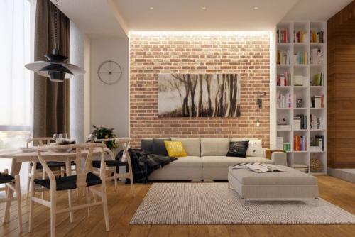 Дизайн интерьер современной 3-комнатной квартиры в новом элитном жилом комплексе в г. Москва. 04