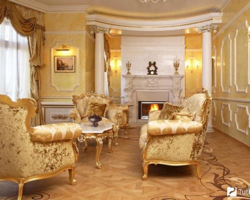 Дизайн интерьера в стиле ампир. 03