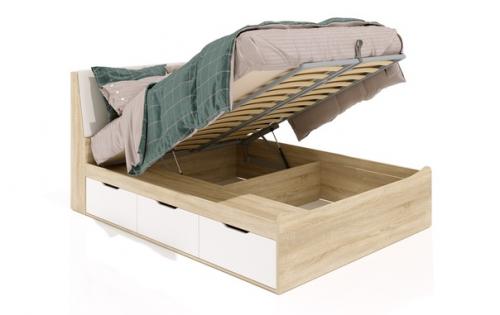 Двуспальная кровать с самым продуманным хранением! 03