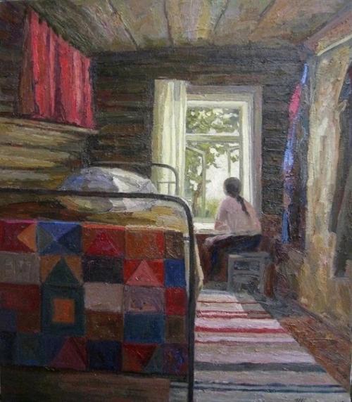 Домотканые половики (дорожки) - простая красота. 04