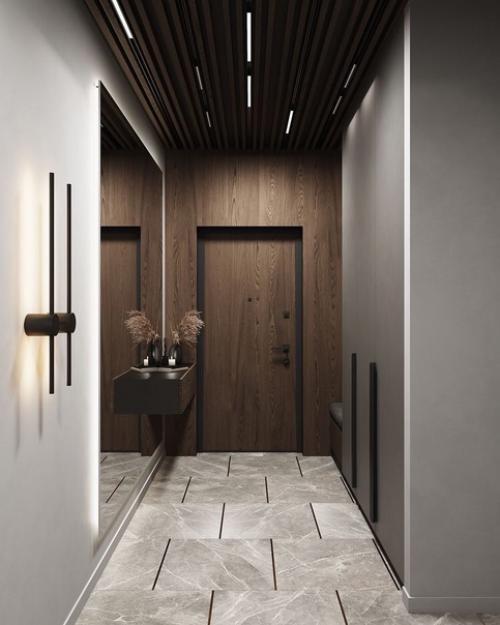 Прихожая - это первое, на что обращают внимание люди, заходя в ваш дом. 01