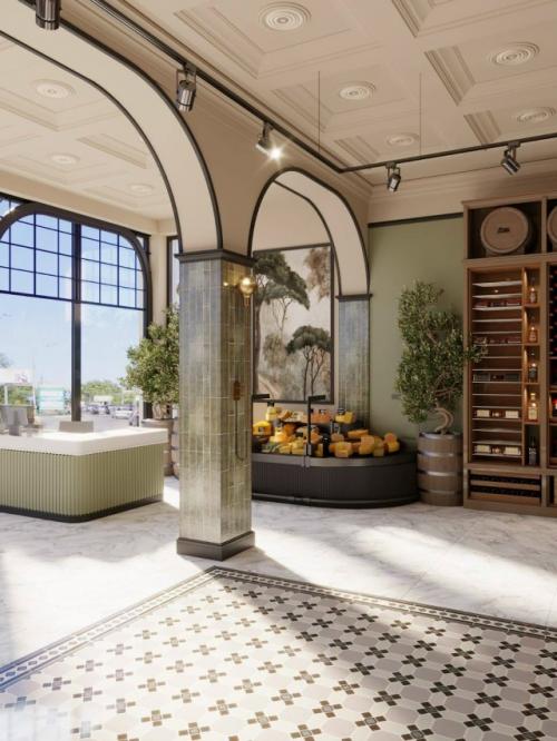 Моя студия дизайна интерьера Vitta Group создаёт особенное пространство в Армении - мясной магазин, но не просто магазин, а мясной бутик. 03