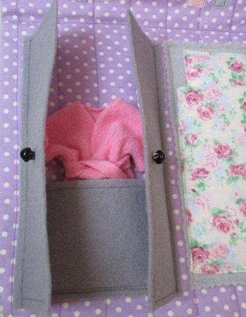 Игровой домик - сумочка для куколки? 05