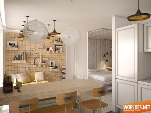 Современные квартиры с открытой планировкой? 04