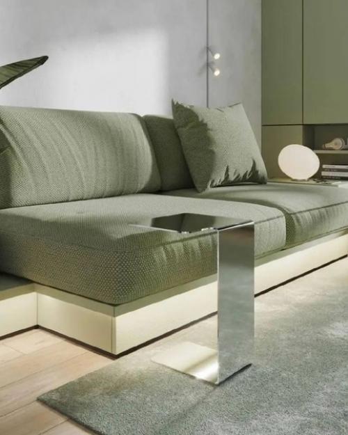 Уютный гармоничный интерьер однокомнатной квартиры. 03