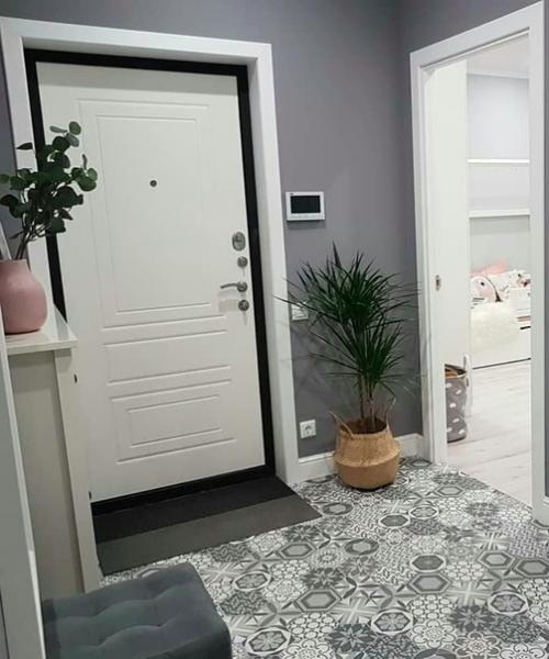 Прихожая в сером цвете от нашего подписчика. 03