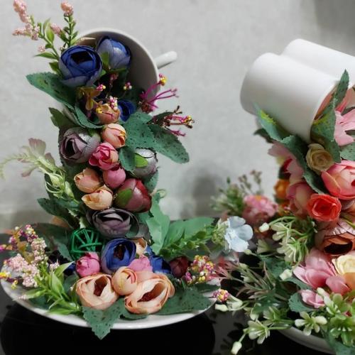 Парящая или летящая чашка выглядит не только очень привлекательно, но и уютно, по-домашнему. 05