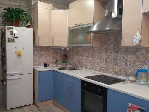 У нас закончился ремонт кухни. 01