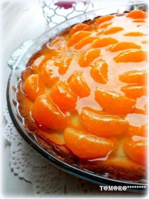 Тарт с мандаринами. 01