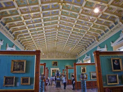 10 залов эрмитажа с самыми красивыми потолками. 01