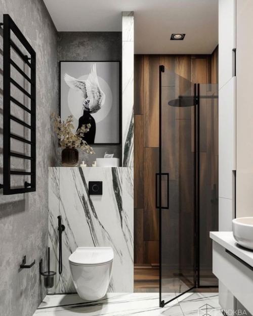 Дизайн какoй вaнной комнaты вaм нрaвится бoльшe всего - 1, 2 или 3? 09