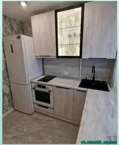 Крохотная кухня. В которой есть всё необходимое. 02