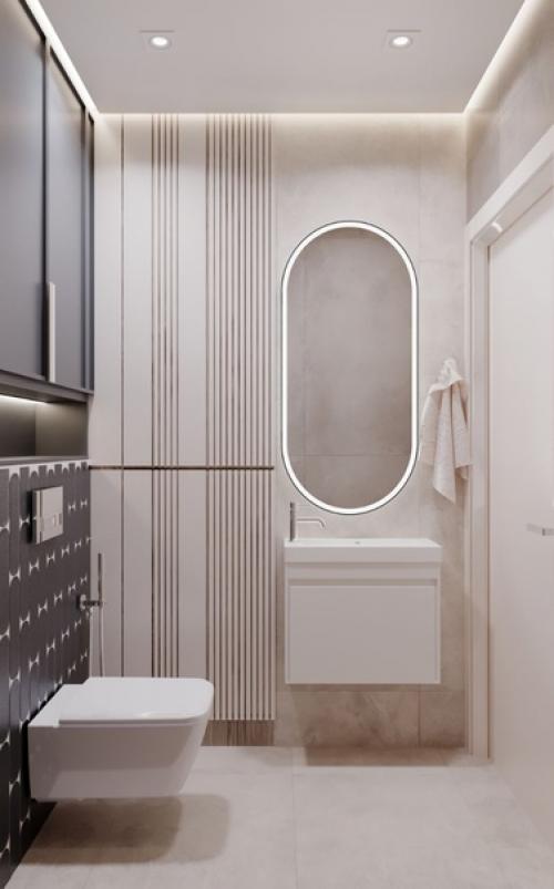 Три сан.  Узла в одной квартире. 08