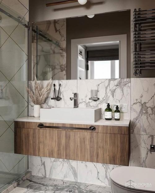 Дизайн какoй вaнной комнaты вaм нрaвится бoльшe всего - 1, 2 или 3? 04